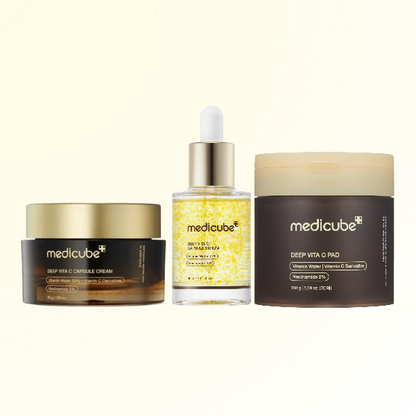 Medicube Vitamin C Glow Kit | Brighten, Smooth & Revive 🍋