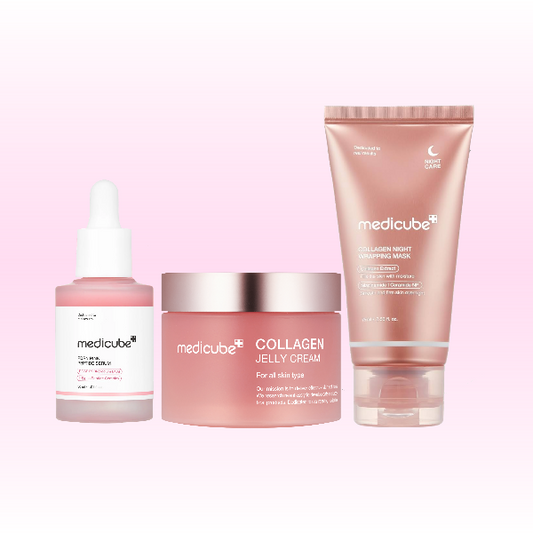 🌙 Medicube Overnight Smooth Set | Firm, Moisturise & Wake Up Glowing