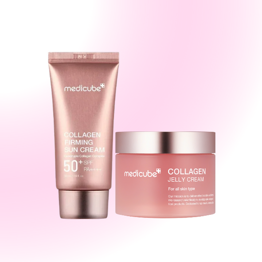 🍓 Medicube Jelly Bounce Duo | Cushion, Smooth & Protect