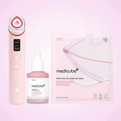 The "Kylie Jenner" Medicube Glass Skin Set 💗 | High-Tech Glow & Poreless Polish