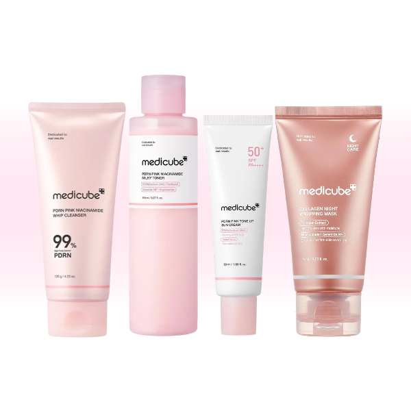 🌙 Medicube Pink Glow Day-to-Night Set | Prep, Protect & Wrap