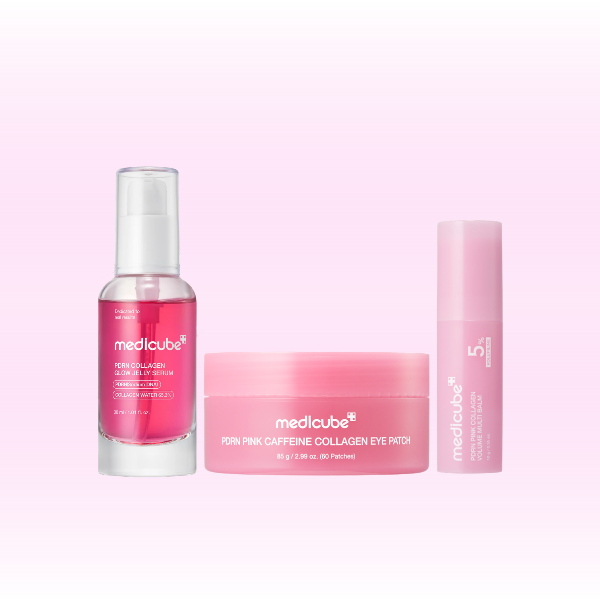 MEDICUBE Volume Restore PDRN Trio | Hydrate, Plump & Glow