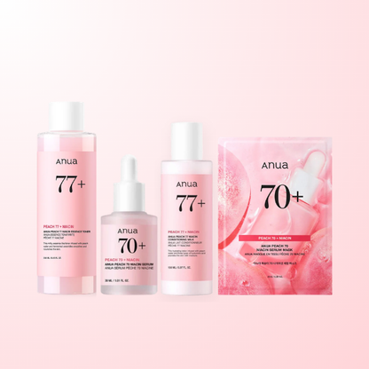 🍑 Anua Peach Niacin Glow Ritual | Prep, Brighten & Nourish