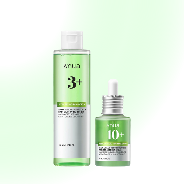 💚 Anua Azelaic Acid Clear Skin Duo | Calm, Clarify & Smooth