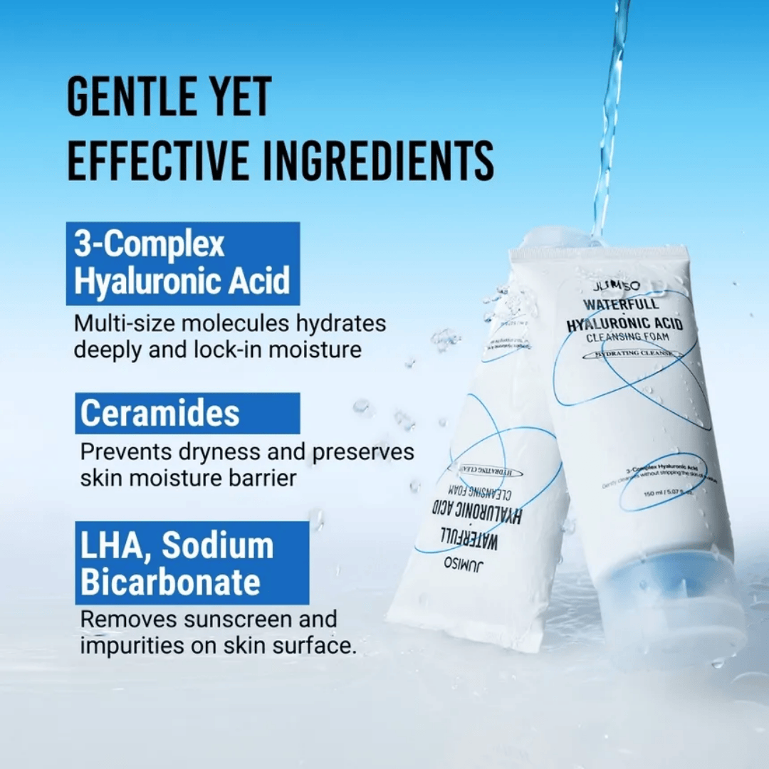 JUMISO - Waterfull Hyaluronic Acid Cleansing Foam Mini 20ML