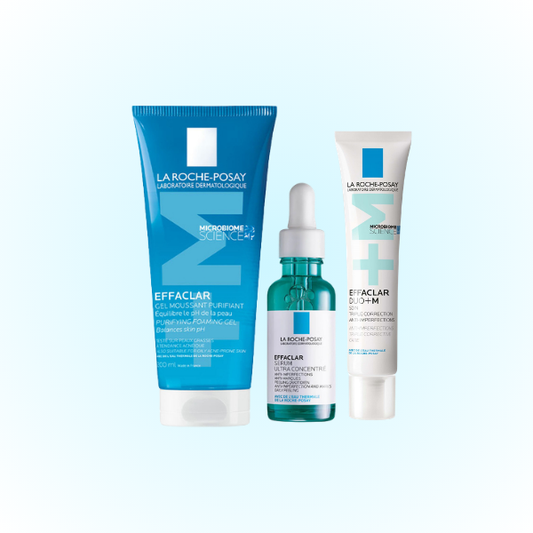 🧡 La Roche-Posay Effaclar Acne Care Set | Cleanse, Treat & Hydrate