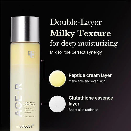 medicube - AGE-R Glutathione Glow Toner 140ML