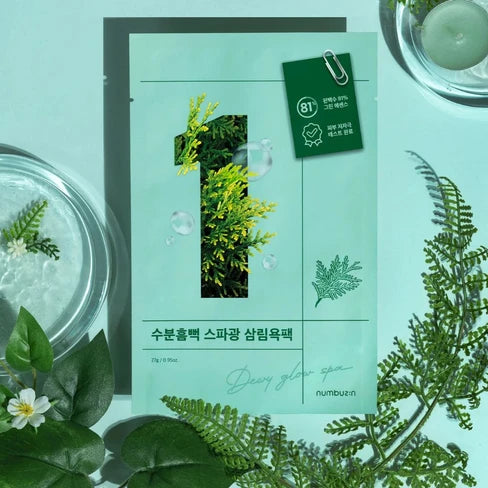 NUMBUZIN No.1 Dewy Glow Spa Sheet Mask (1 Piece)