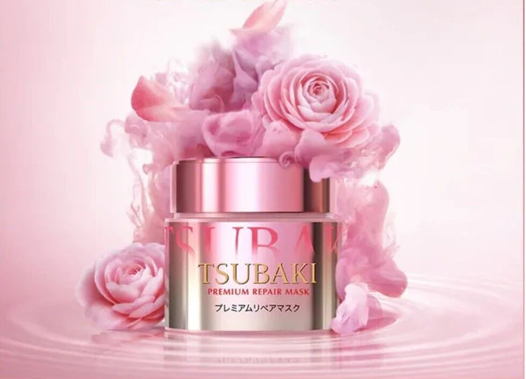 Shiseido - Tsubaki Premium Repair Mask Pink Camellia 180G