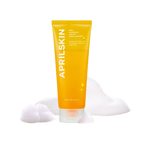 APRILSKIN - Real Calendula Low-pH Foam Cleanser 200G