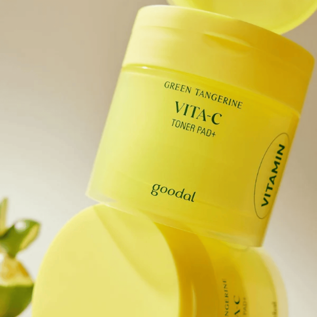 Goodal Green Tangerine Vita-C Dark Spot Care Pad Toner Pad+ (70 pads)