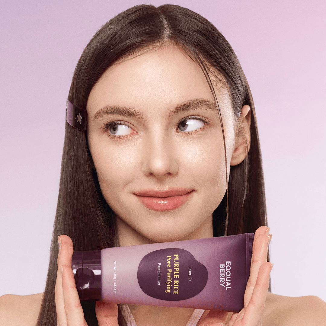EQQUALBERRY - Purple Rice Pore Purifying Pack Cleanser 130G