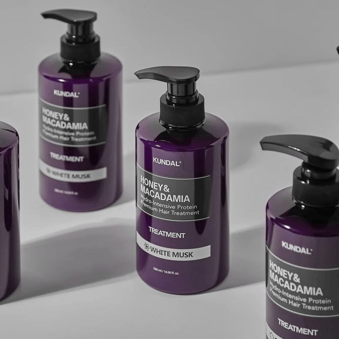 KUNDAL  Honey & Macadamia Protein Treatment - Cherry Blossom 500ml