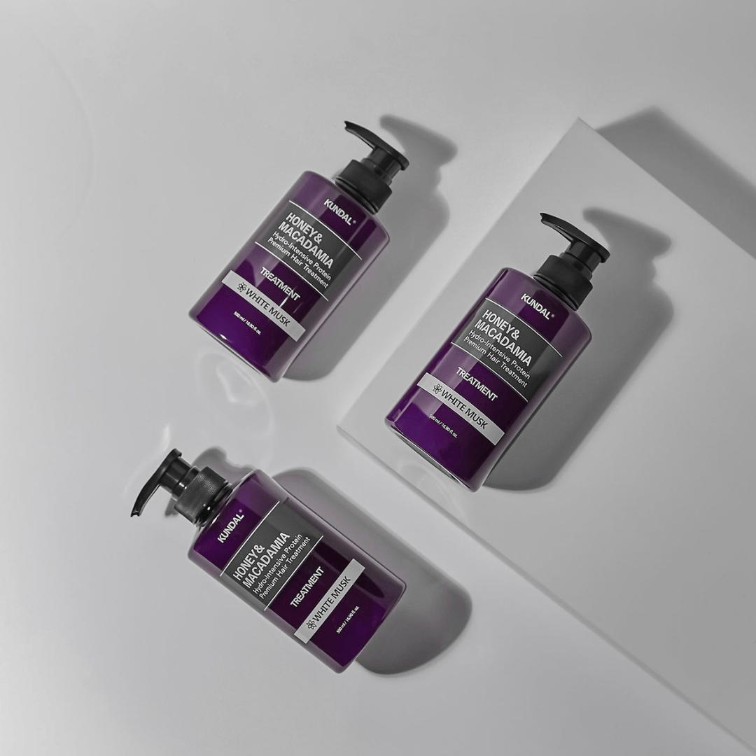 KUNDAL  Honey & Macadamia Protein Treatment - Cherry Blossom 500ml