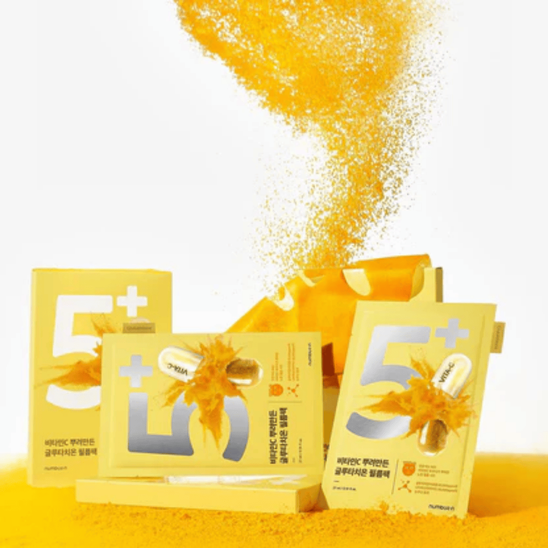 numbuzin - No.5 Vitamin Spotlight Sheet Mask Set (4 PIECES)