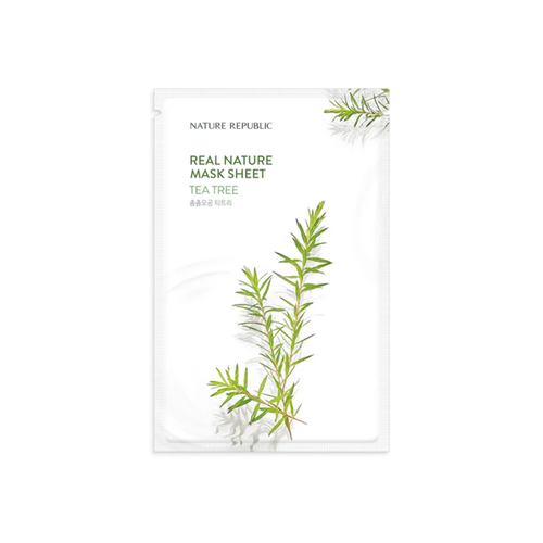Nature Republic REAL NATURE SHEET MASK TEA TREE 23ML (1EA)