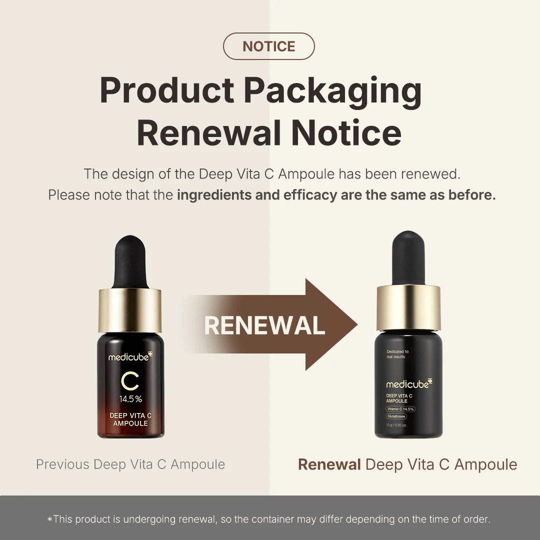 Medicube - Deep Vita C Ampoule Set (30g total - 3 bottles, 10g each)