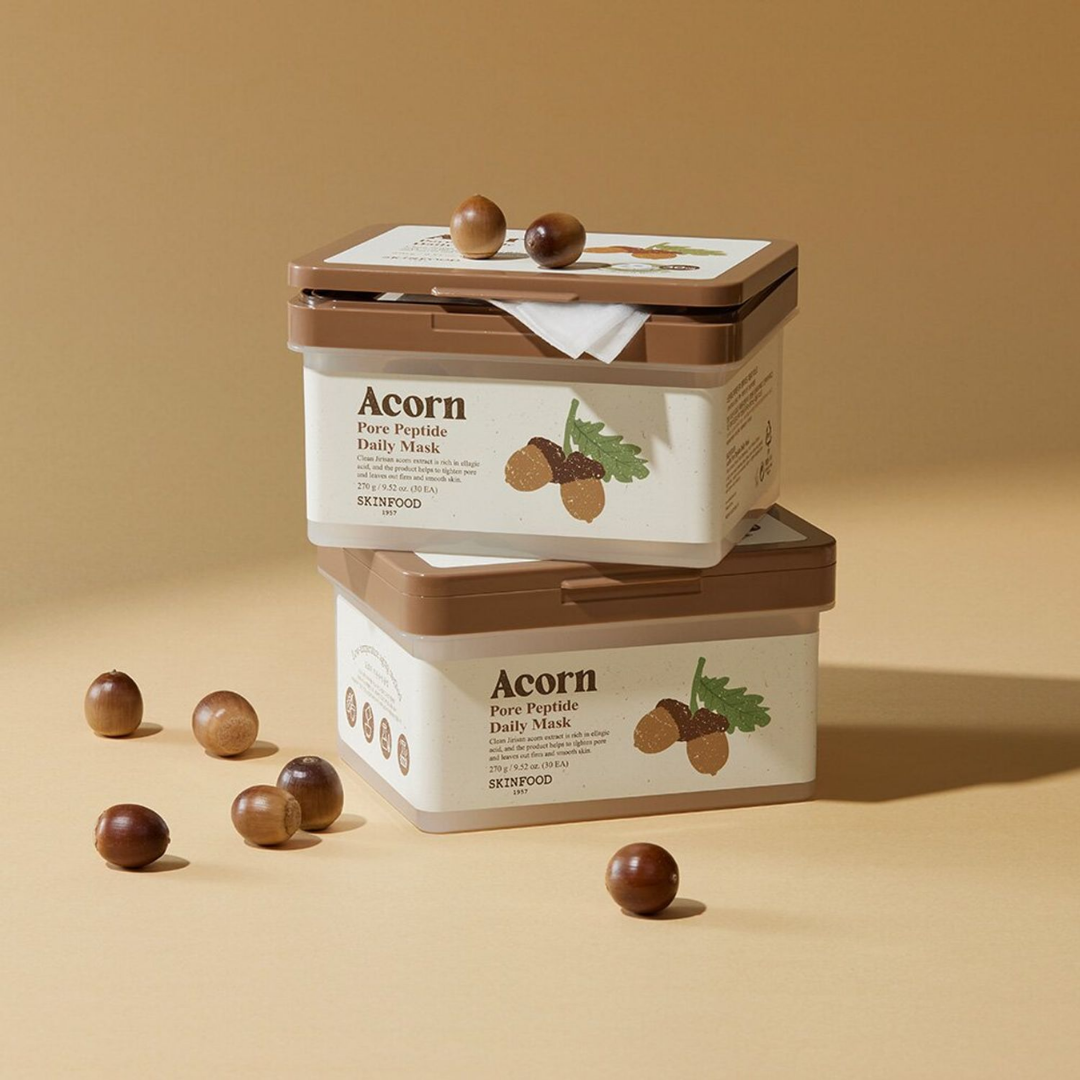 SKINFOOD - Acorn Pore Peptide Daily Mask (30 sheets)