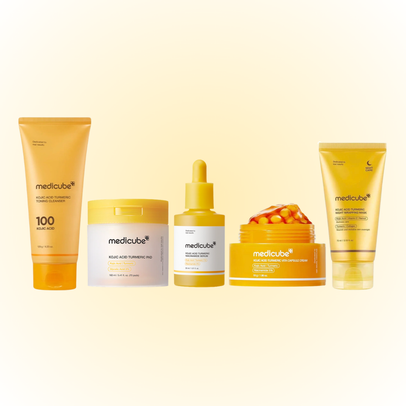 Medicube Kojic Acid Turmeric Line