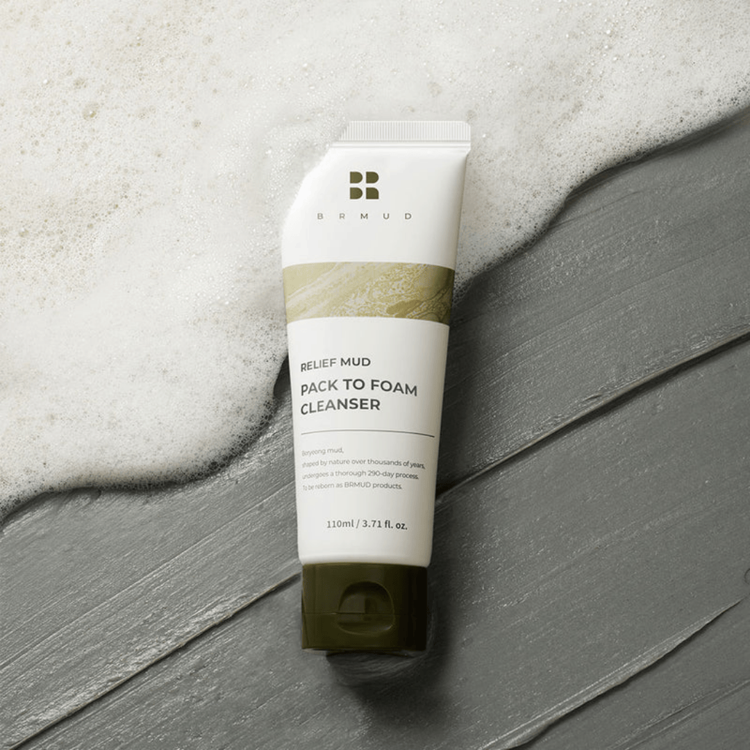 BRMUD Relief Mud Pack To Foam Cleanser 110ml