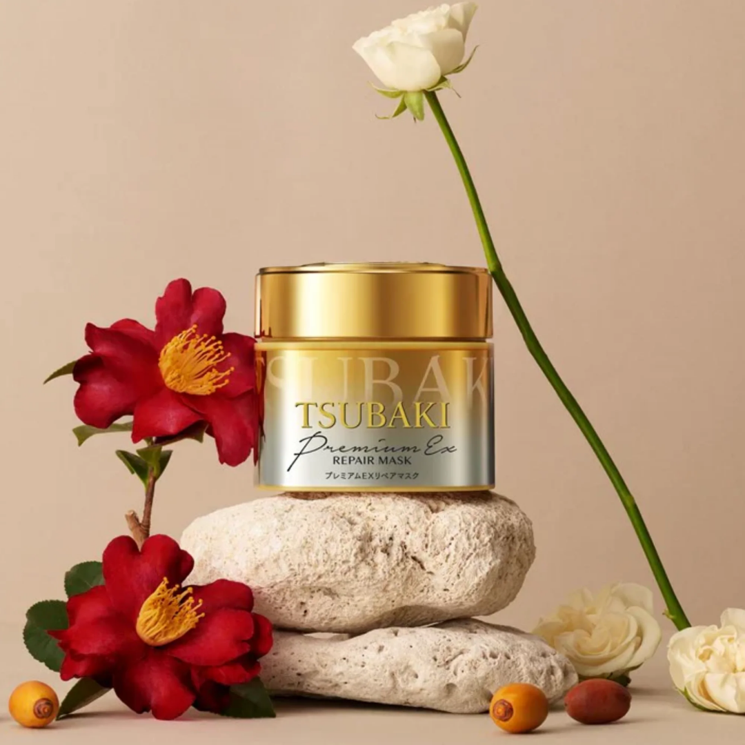 Shiseido - Tsubaki Premium EX Repair Hair Mask - 180G