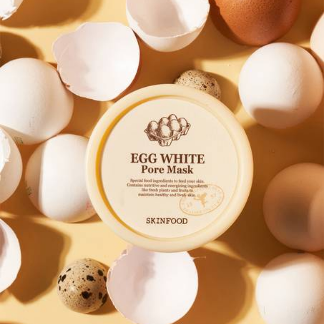 SKINFOOD - Egg White Pore Mask (120g)