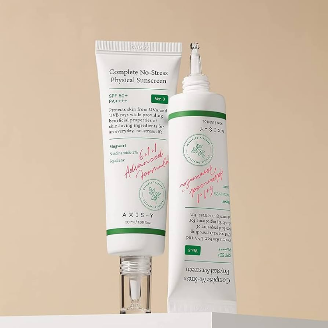 AXIS-Y  Complete No Stress Physical Sunscreen SPF50+ PA++++ - 50ML