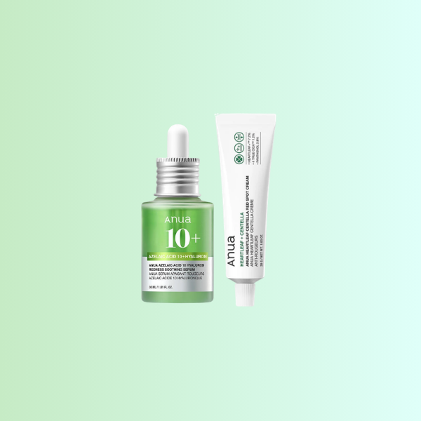 🌿 Anua Breakout Care Duo | Soothe, Calm & Clarify