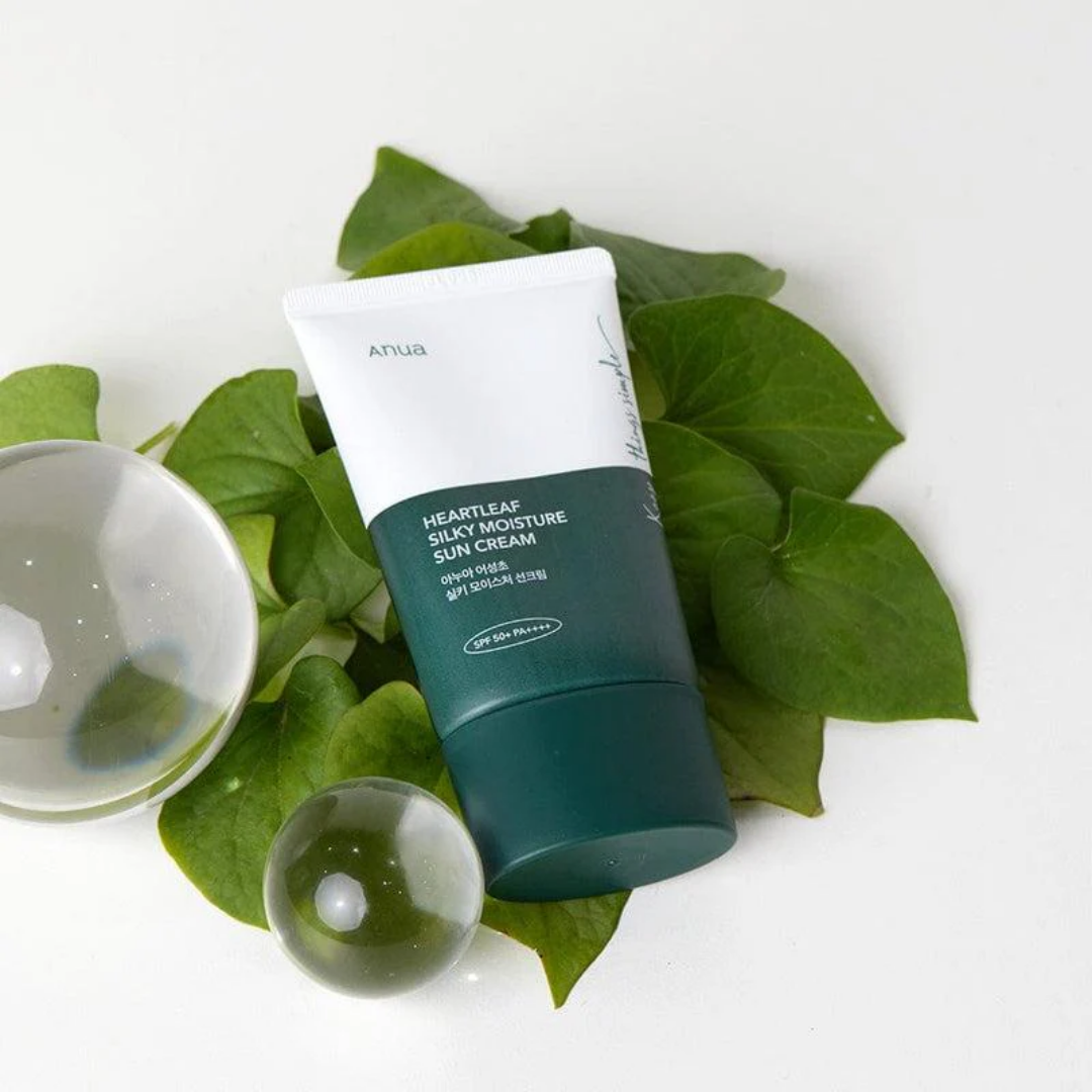 Anua - Heartleaf Silky Moisture Sunscreen - 50ML