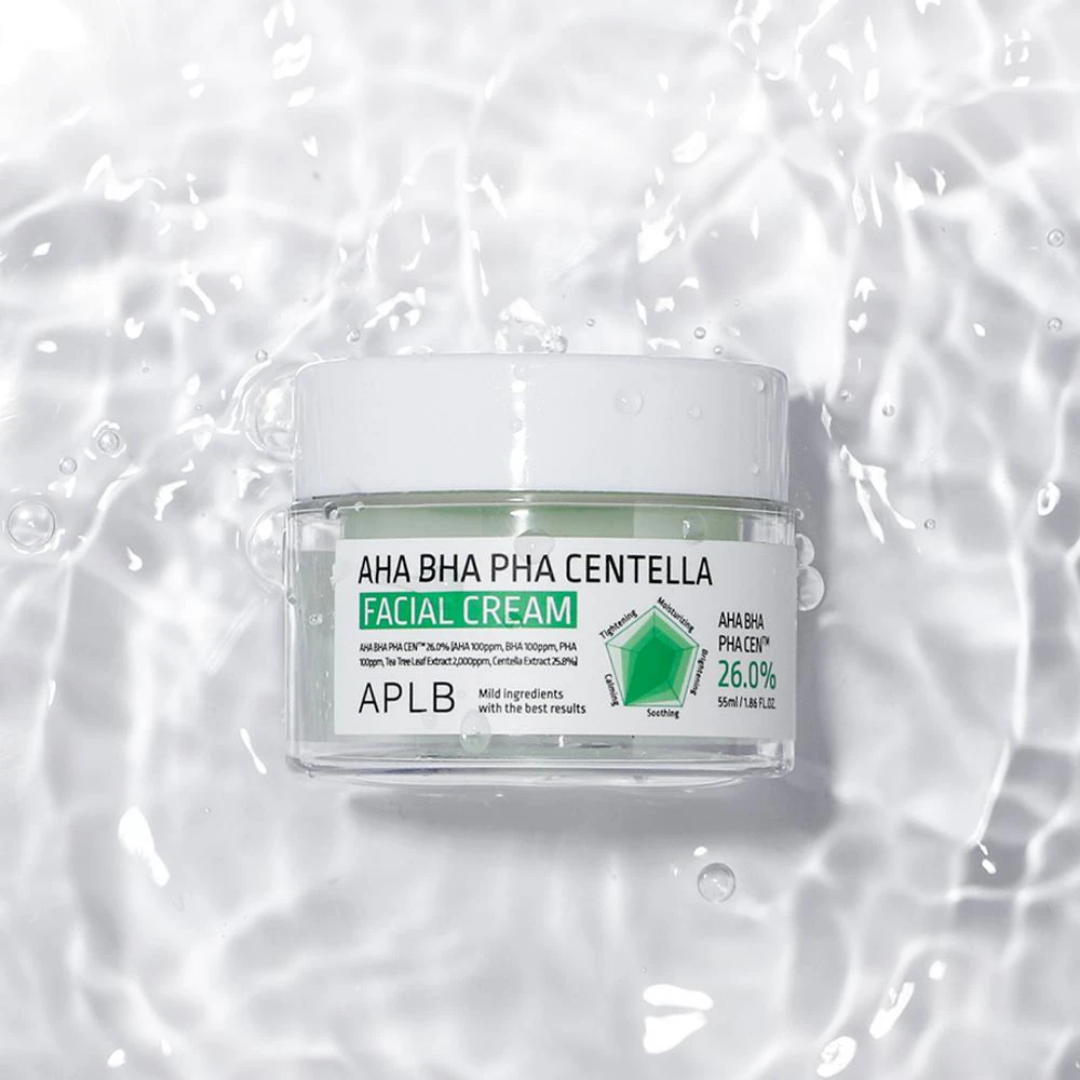 APLB AHA BHA PHA CENTELLA FACIAL CREAM - 55ML