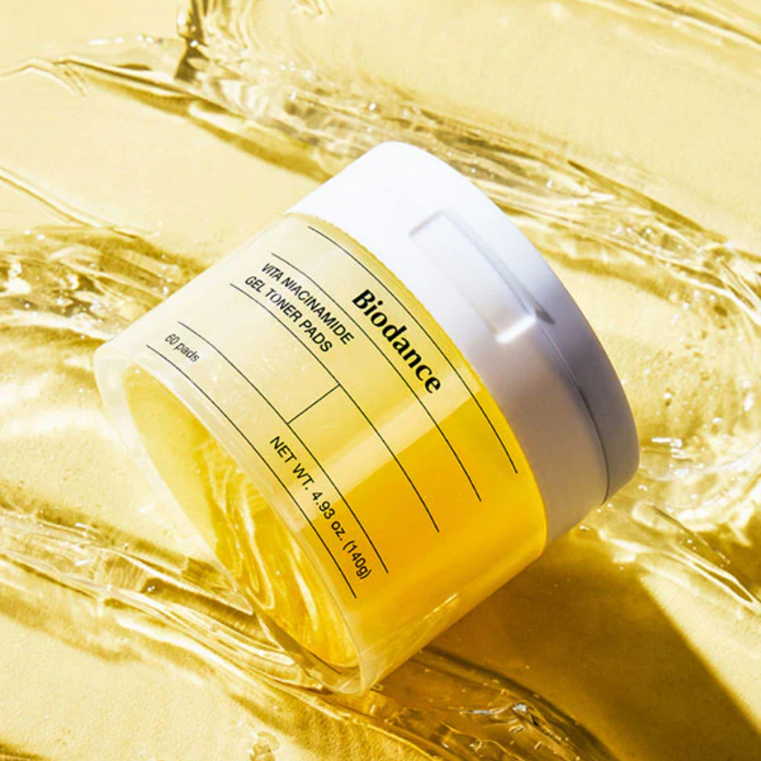 Biodance Vita Niacinamide Gel Toner Pads 60 ea