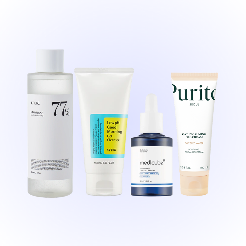 🧼 Medicube & Oil Control Balancing Essentials Set | Reduce Shine & Minimize Pores