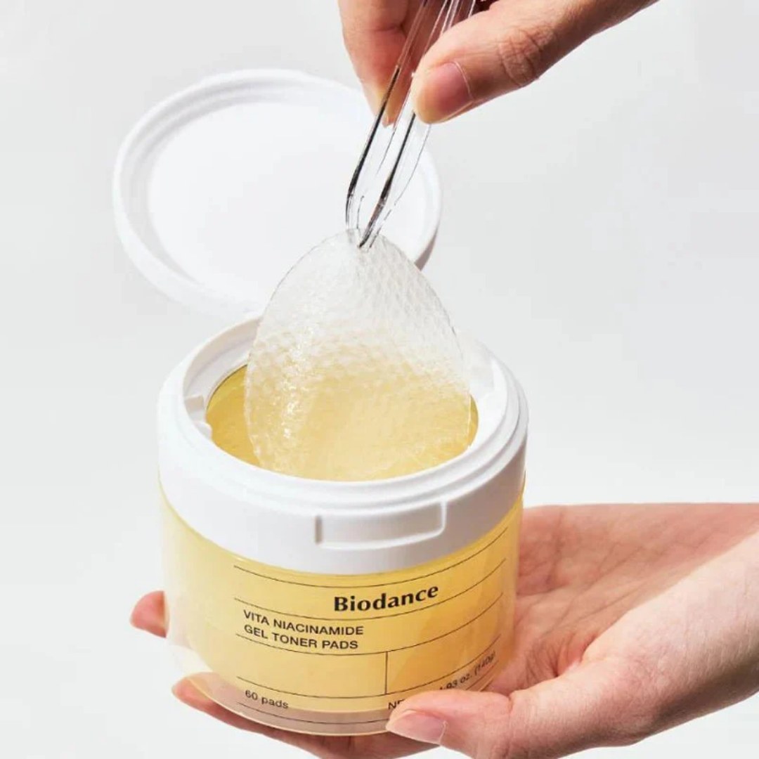 Biodance Vita Niacinamide Gel Toner Pads 60 ea