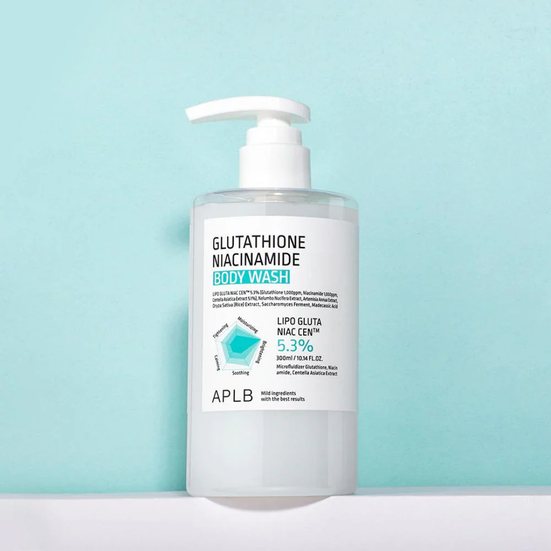 APLB GLUTATHIONE NIACINAMIDE BODY WASH 300ML