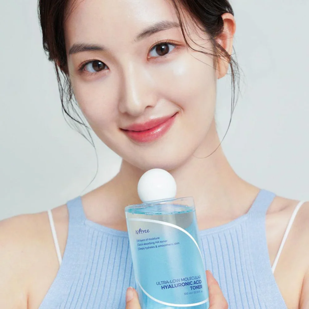 Isntree Ultra-Low Molecular Hyaluronic Acid Toner - 300 ML