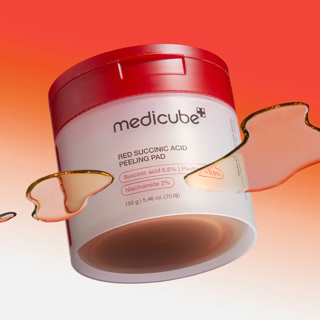 MEDICUBE Red Succinic Acid Peeling Pad (70ea)