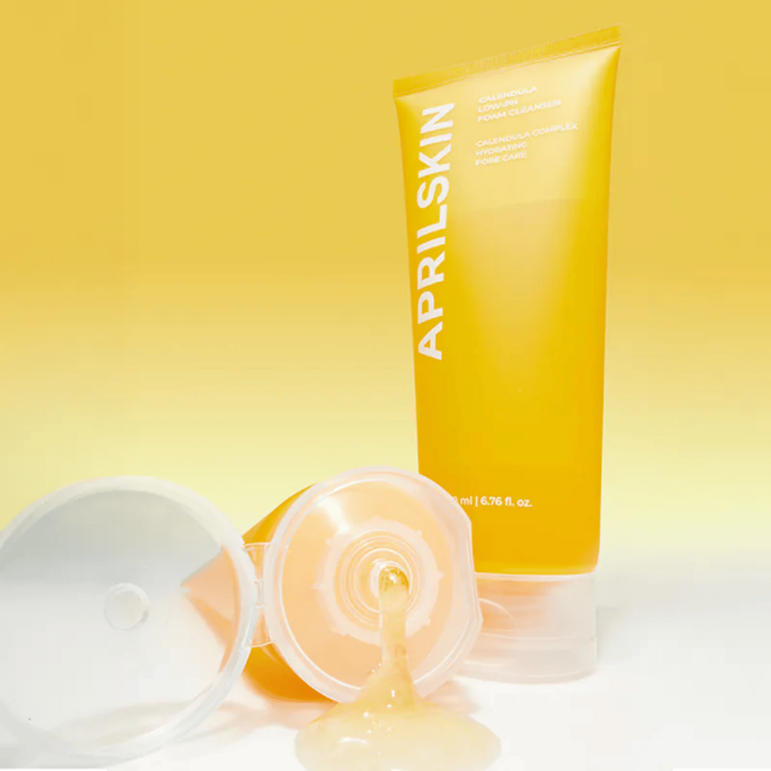 APRILSKIN - Real Calendula Low-pH Foam Cleanser 200G