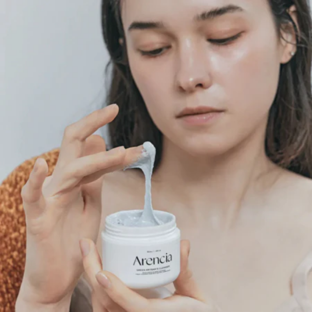 Arencia - Fresh Blue Hyssop Rice Mochi Cleanser 120G