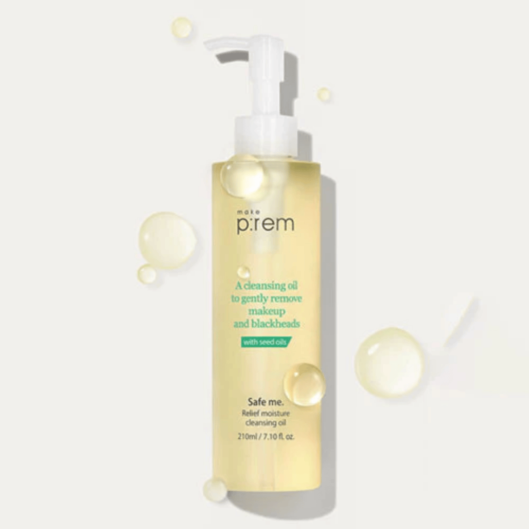 MAKE P:REM  Safe Me. Relief Moisture Cleansing Oil 210ML