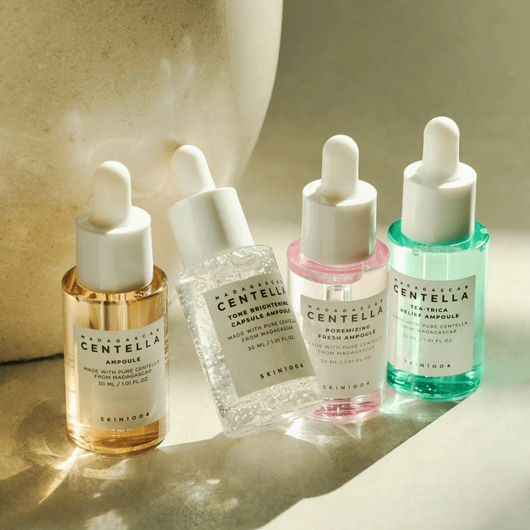 SKIN 1004 - Madagascar Centella Ampoule Kit (4 pieces)