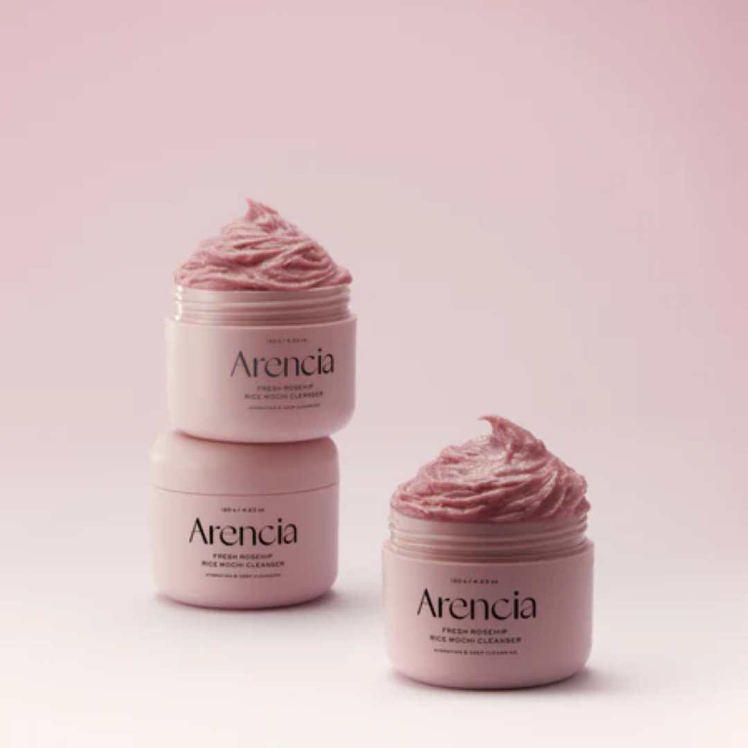 Arencia - Fresh Rosehip Rice Mochi Cleanser 120G