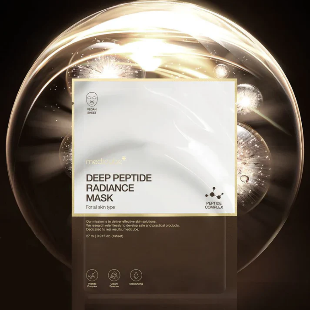 MEDICUBE Deep Peptide Radiance Mask (1 PIECE)