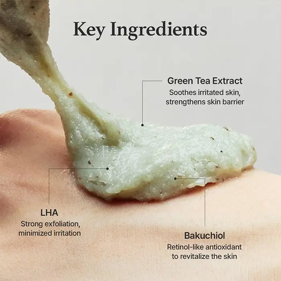 Arencia - Green Tea + LHA Deep Pore Rice Cake Cleanser 150G