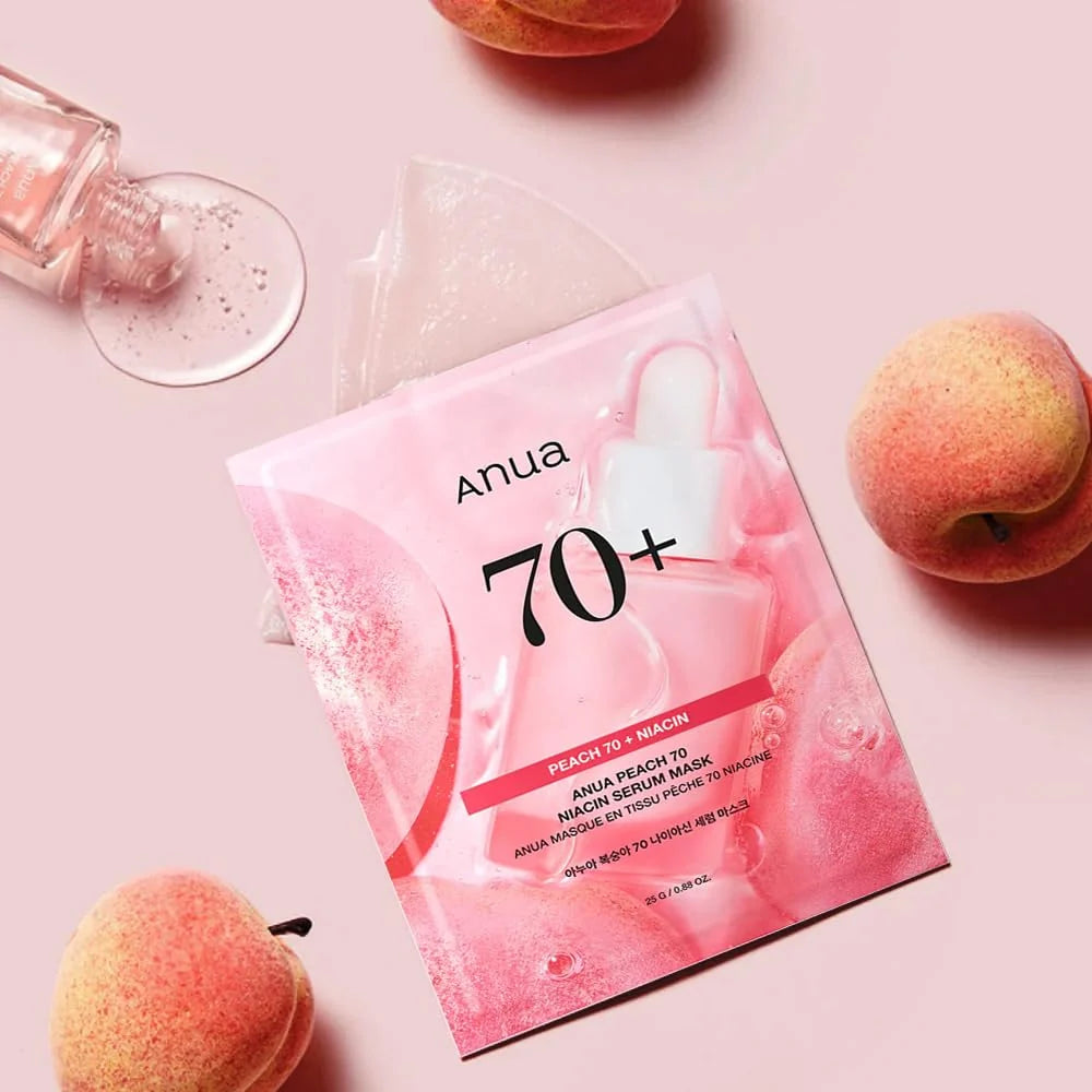 🍑 Anua Peach Niacin Glow Ritual | Prep, Brighten & Nourish