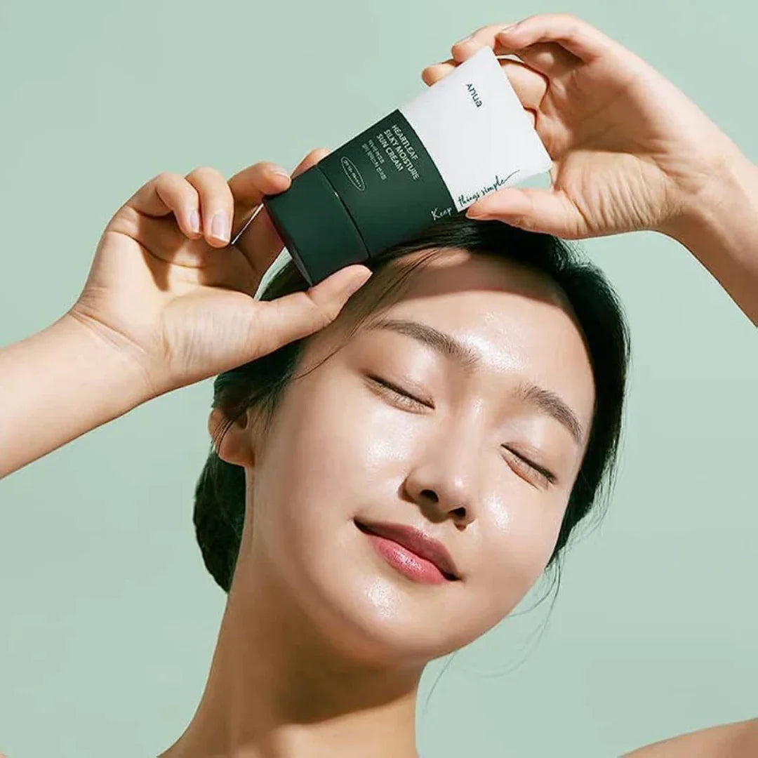 Anua - Heartleaf Silky Moisture Sunscreen - 50ML