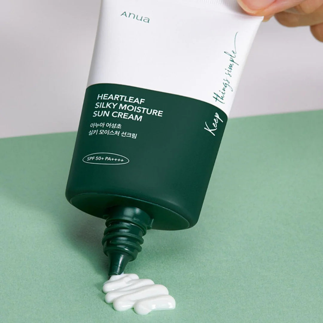 Anua - Heartleaf Silky Moisture Sunscreen - 50ML