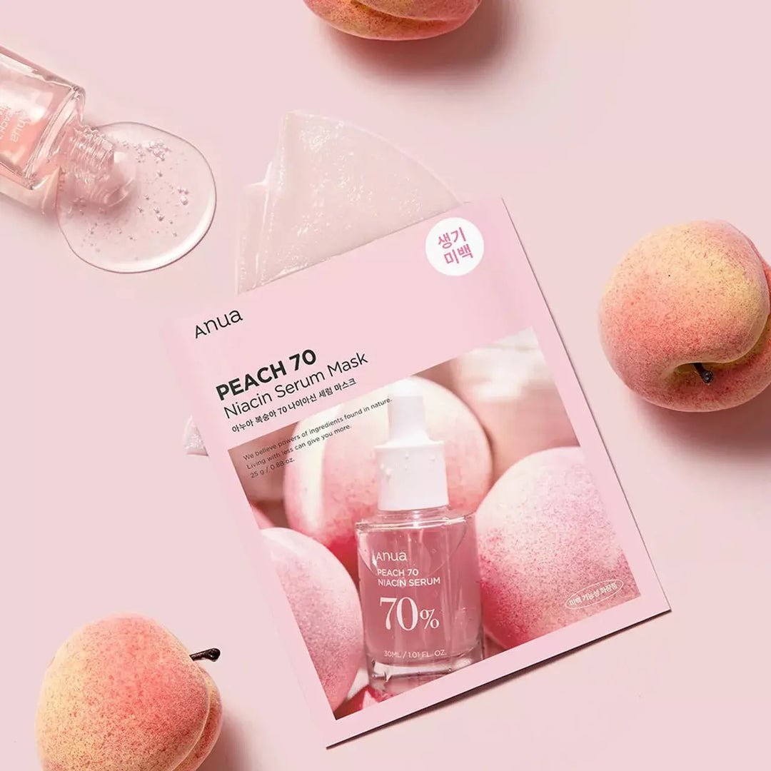 Anua - Peach 70 Niacin Serum Mask - 25ML (1 PIECE)