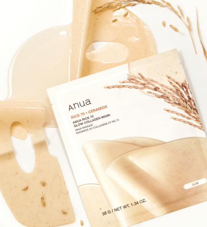 Anua - Rice 70 Glow Collagen Mask 38g
