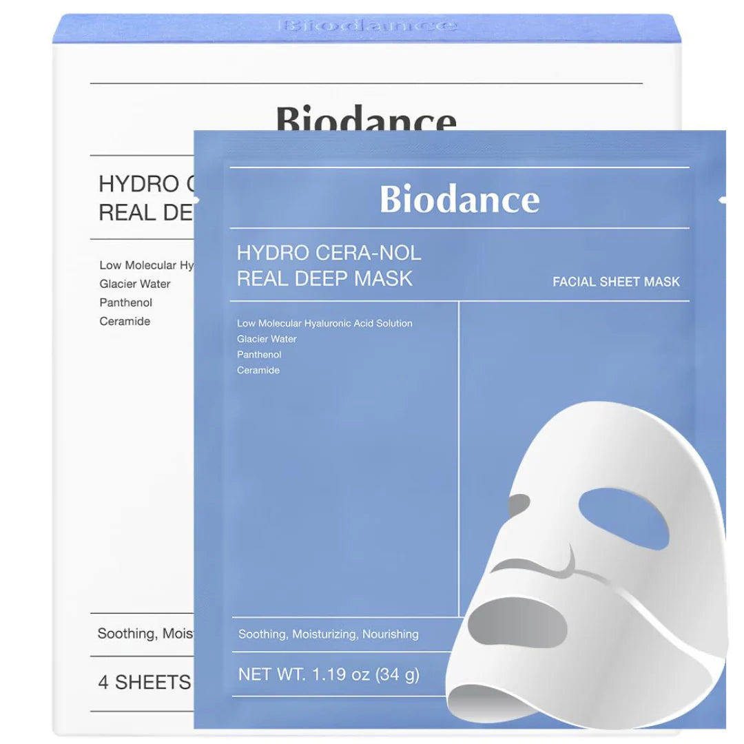 BIODANCE Hydro Ceranol Real Deep Mask 34g (4 EACH)
