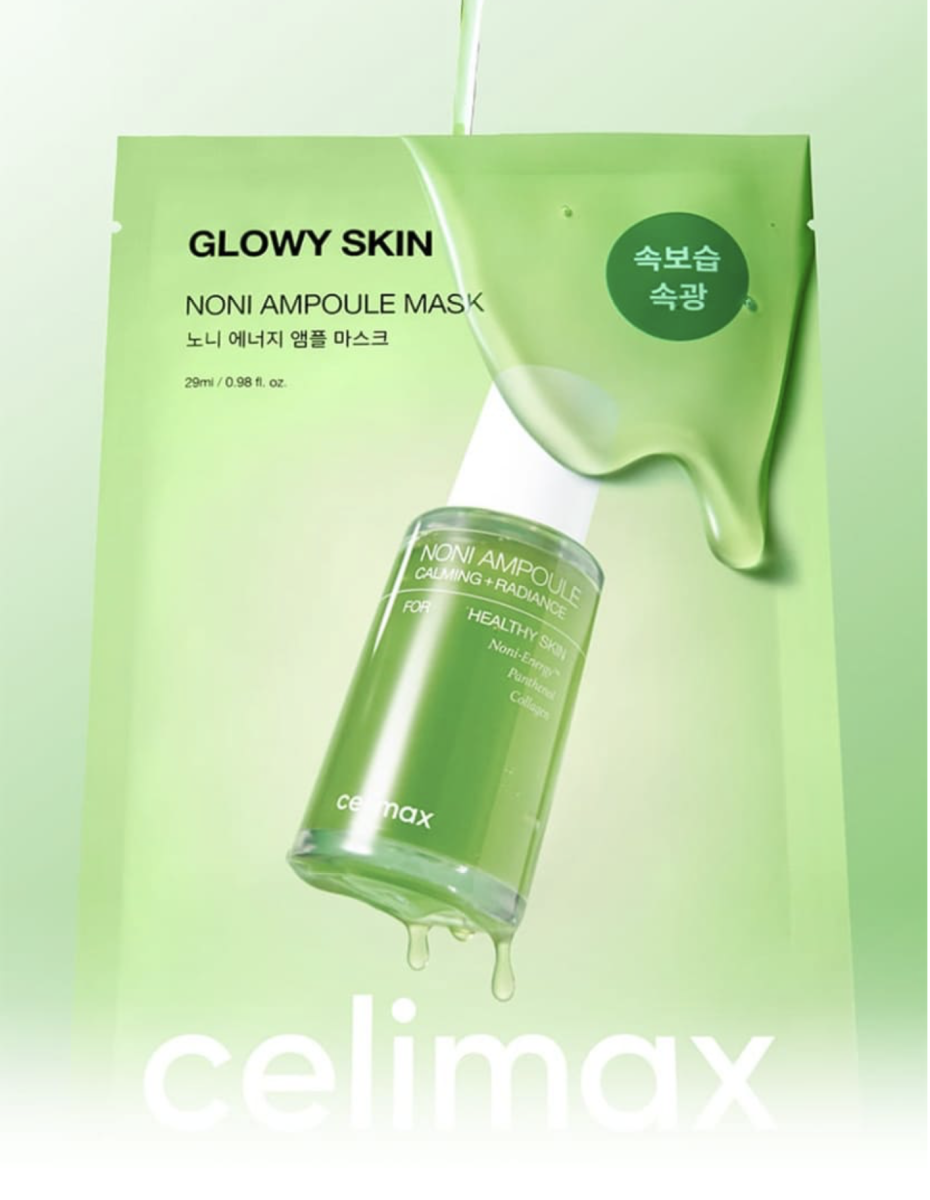 Celimax Glowy Skin Noni Ampoule Mask (1pc)